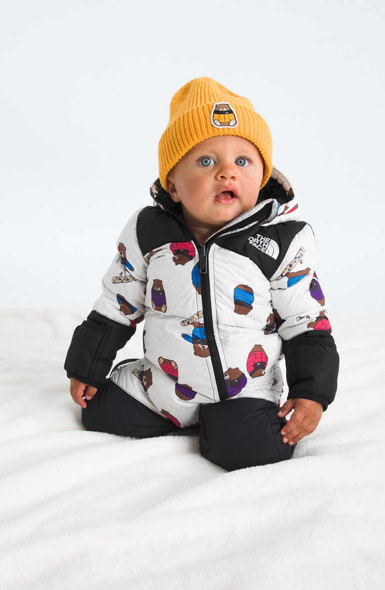 The North Face 1996 Retro Nuptse<sup>®</sup> 700 Fill Power Down Bunting, Alternate, color, Tnf White Nuptse Bears Print