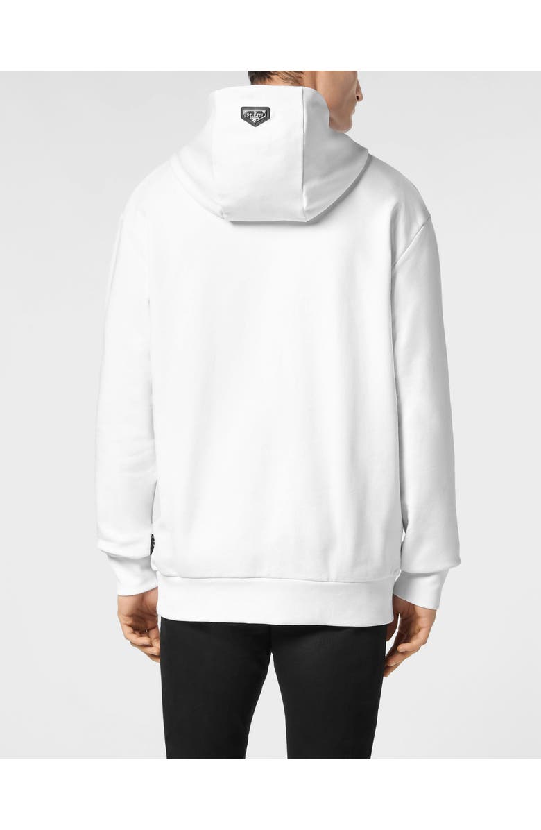 PHILIPP PLEIN Hoodie Sweatshirt Ls King Plein, Alternate, color, White