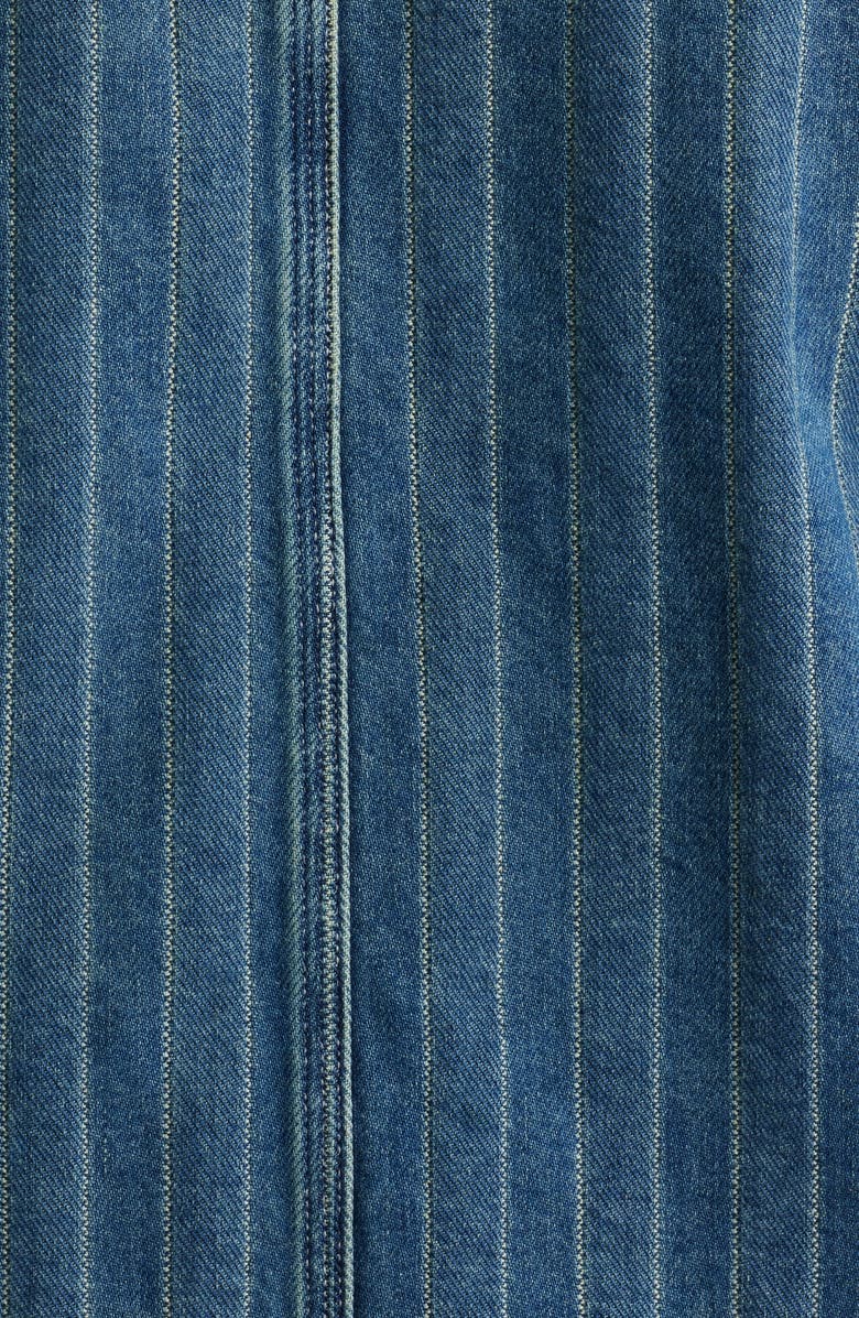 Paul Smith + Lee Stripe Denim Chore Coat, Alternate, color, 