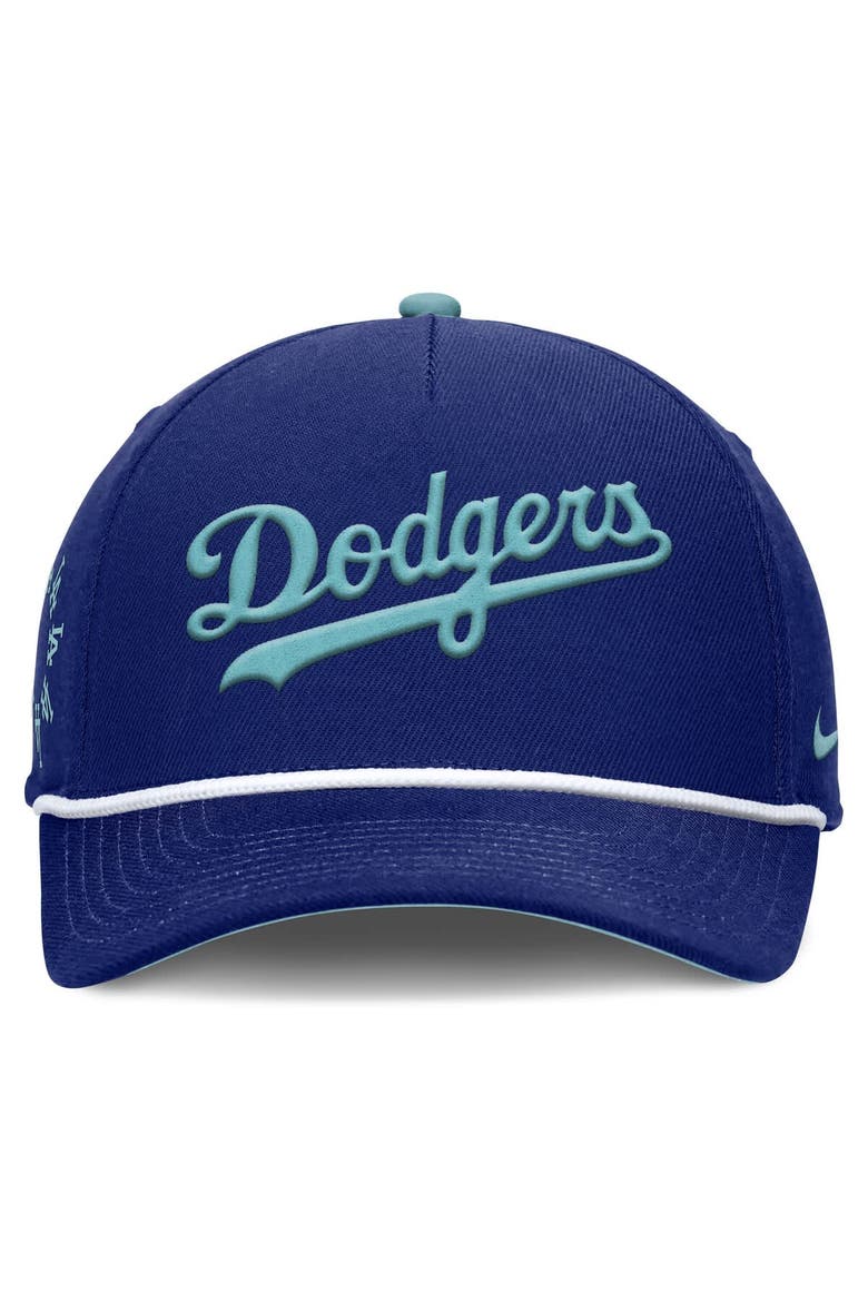 Men's Nike  Royal Los Angeles Dodgers Father's Day Rise Adjustable Hat, Alternate, color, Royal