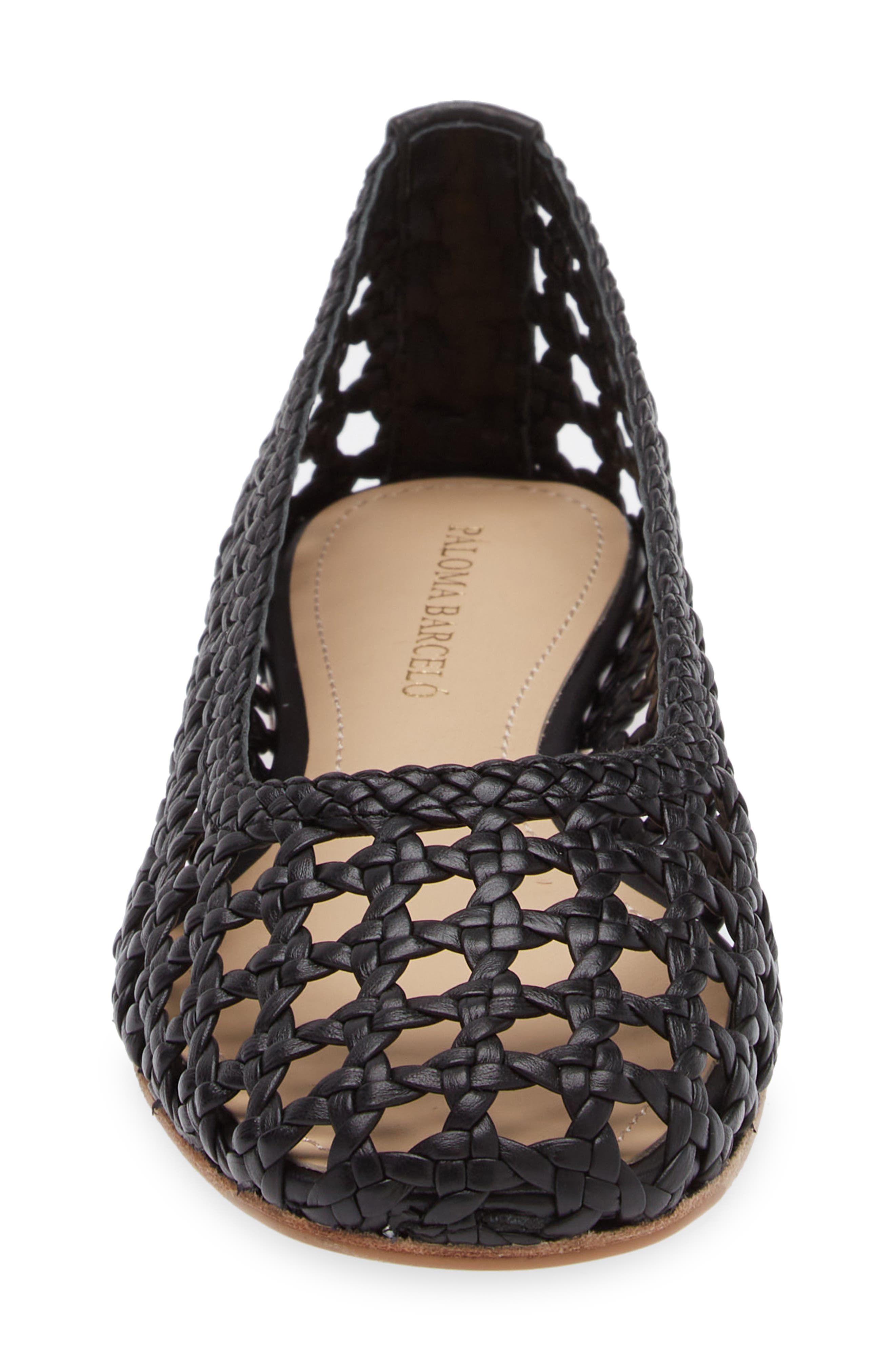 Paloma Barcelo Shell Ballet Flat, Alternate, color, 