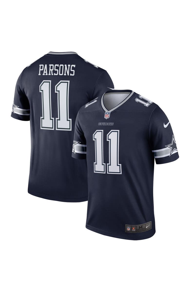 Nike Men's Nike Micah Parsons Navy Dallas Cowboys Legend Jersey, Main, color, 