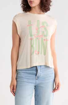 Lisbon Graphic Muscle Tee