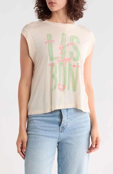 Lisbon Graphic Muscle Tee