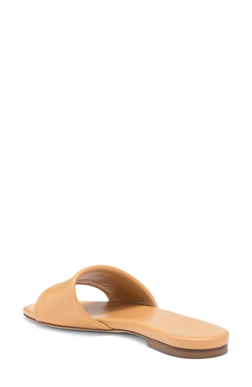 Aeyde Sumi Slide Sandal In Chai