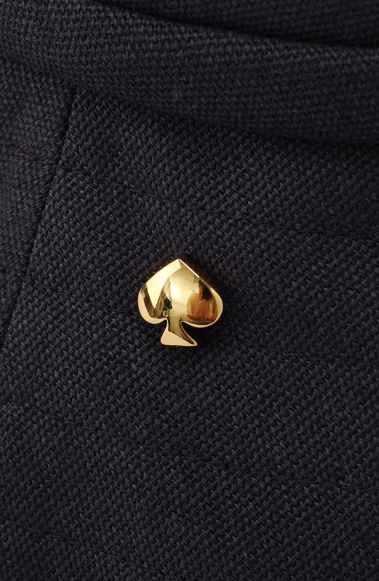 Kate Spade New York bow ties long brim bucket hat, Alternate, color, Parisian Navy