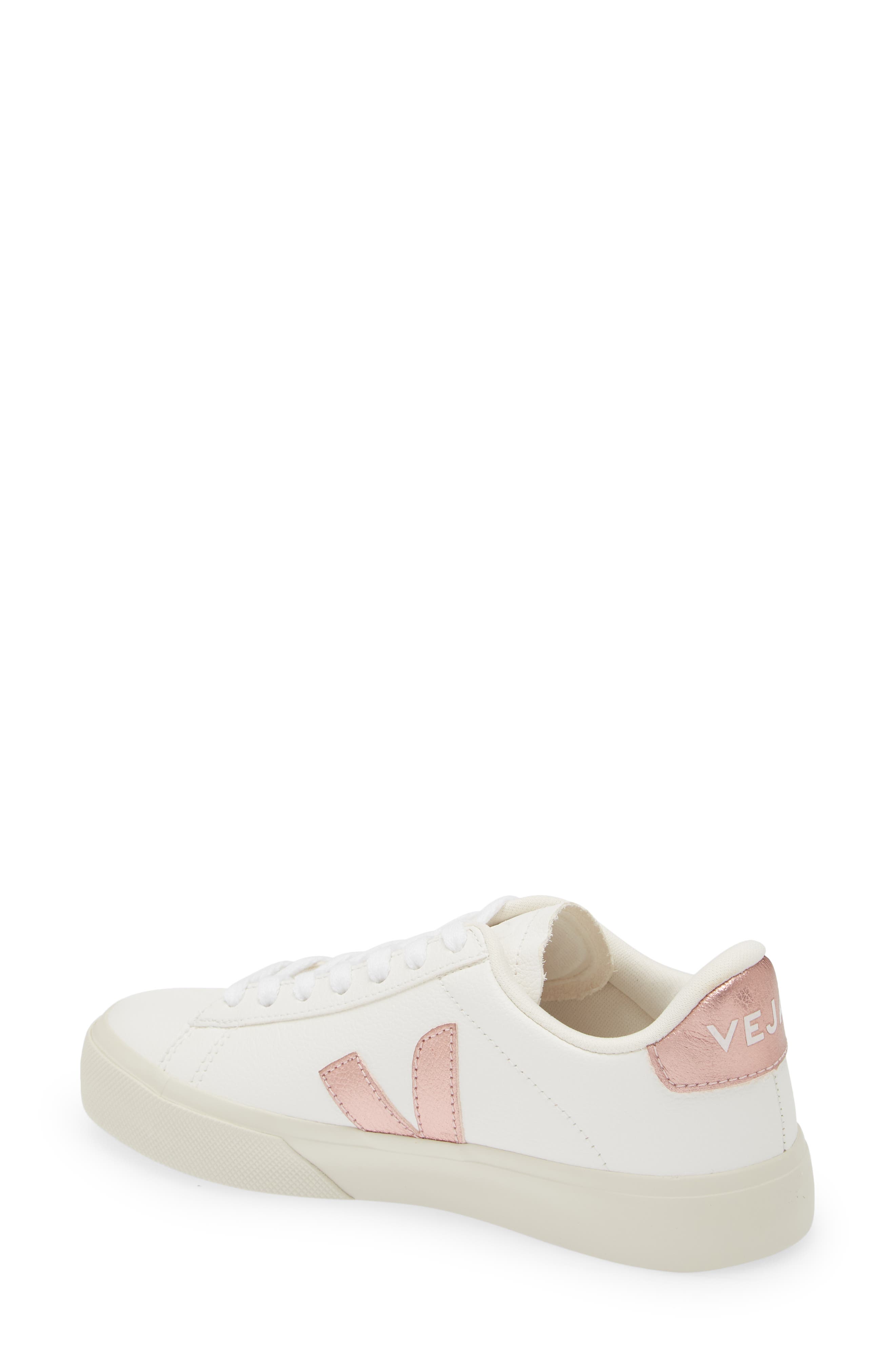 Veja Campo Chrome Free Leather Sneaker, Alternate, color, 