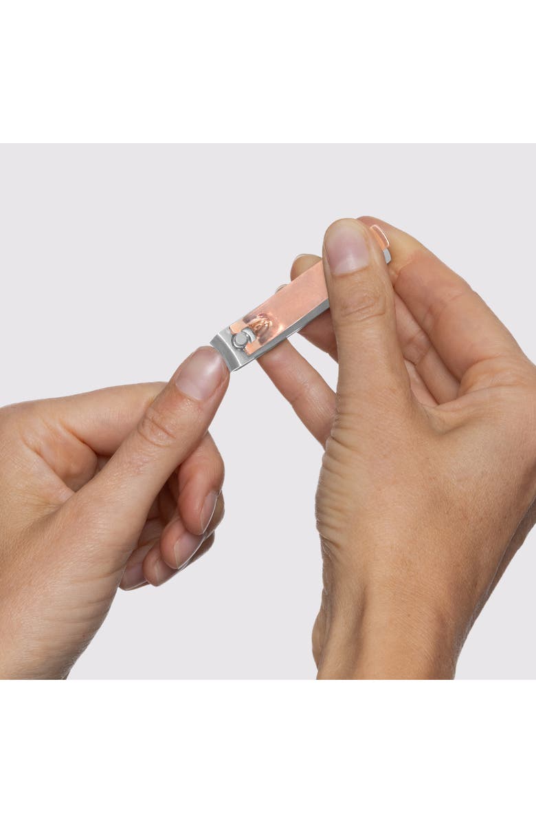 TWEEZERMAN Rose Gold Combo 2-Pack Nail Clipper Set, Alternate, color,