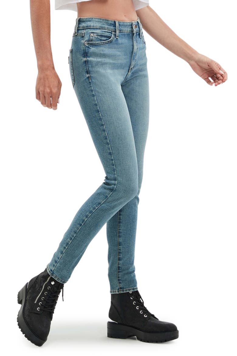 1981 High Waist Ankle Skinny Jeans, Alternate, color, ZRCN-OPEN