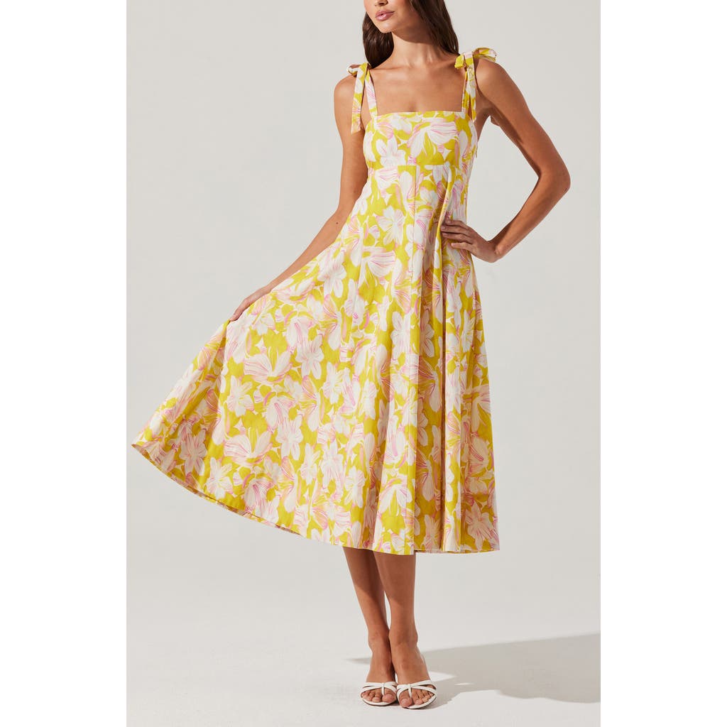 Astr The Label Shiann Floral Cotton Sundress