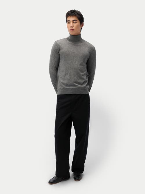 Gobi Mongolian Cashmere Cashmere-silk Turtleneck Sweater