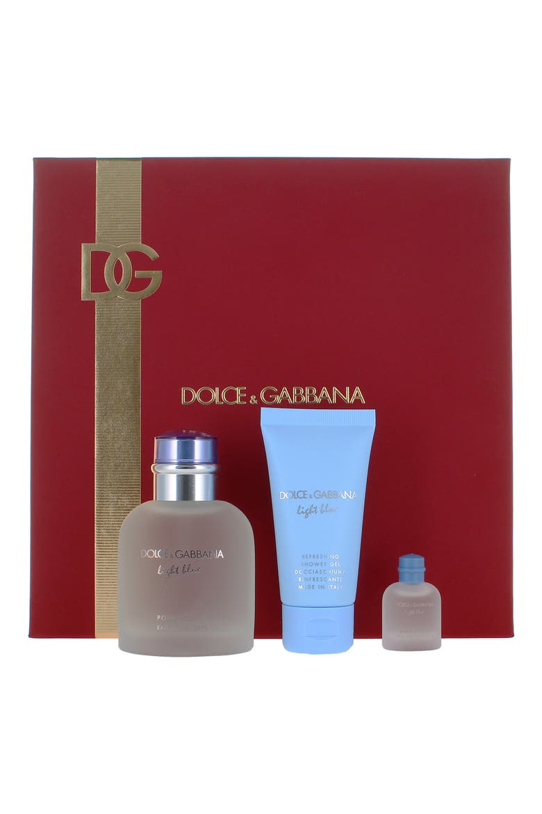 Light Blue Pour Homme 3-Piece Eau de Toilette Gift Set $125 Value, Main, color, NO COLOR