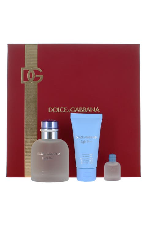 Light Blue Pour Homme 3-Piece Eau de Toilette Gift Set $125 Value