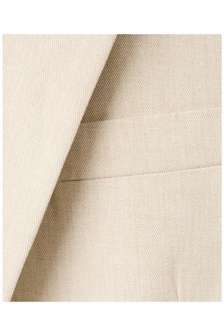 Straight Fit Blazer, Alternate, color, SAND