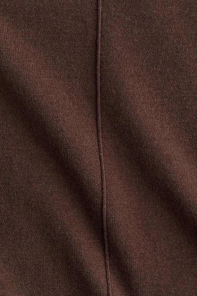 Fine-Knit Sweater, Alternate, color, Dark brown