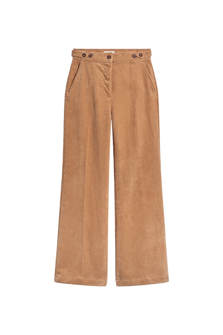 Maev Corduroy Pants, Alternate, color, Sand