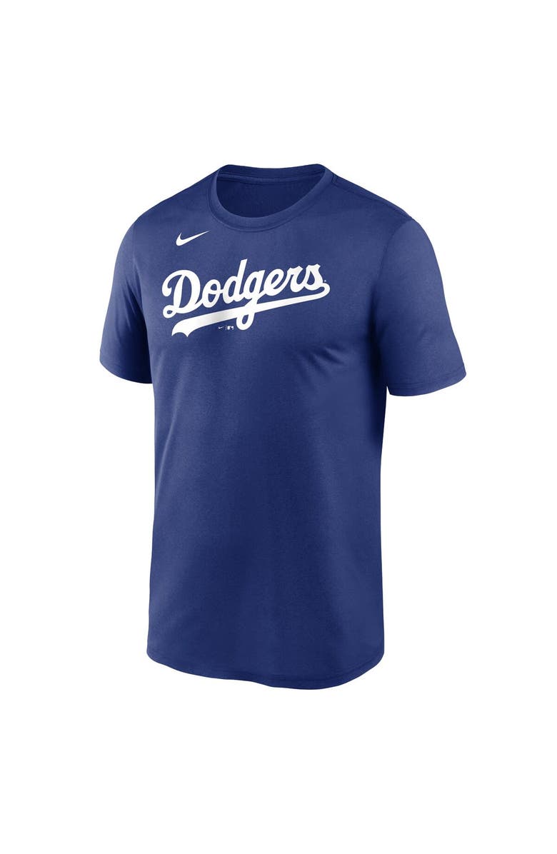 Nike Men's Nike Royal Los Angeles Dodgers New Legend Wordmark T-Shirt, Alternate, color, 