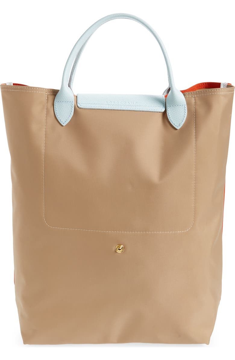 Longchamp Le Pliage Replay North/South Top Handle Tote, Alternate, color,