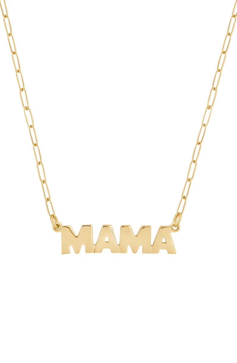 Electric Picks Mama Pendant Necklace, Main, color, 
