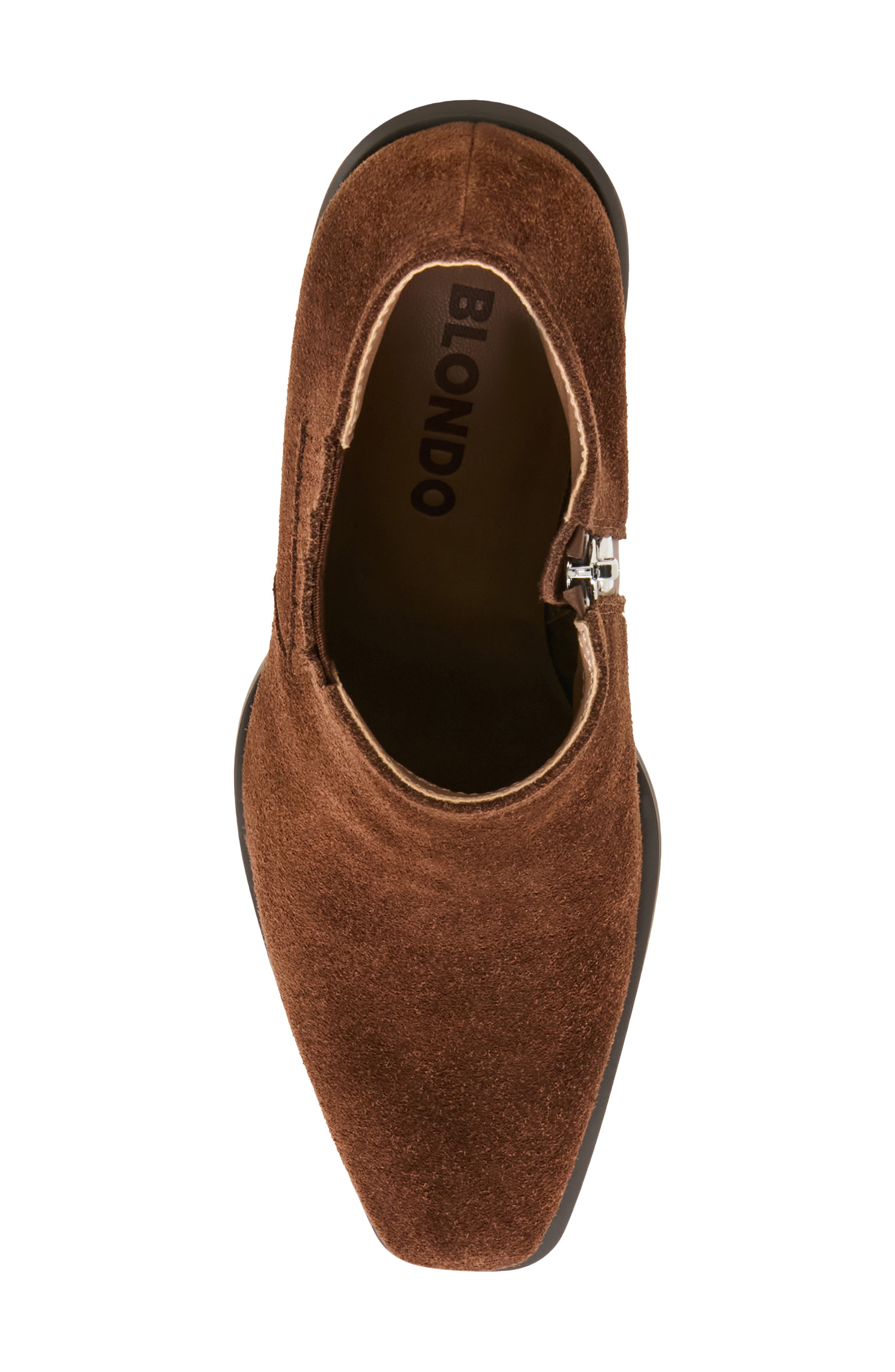 Dessie Waterproof Bootie, Alternate, color, CHOCOLATE SUEDE