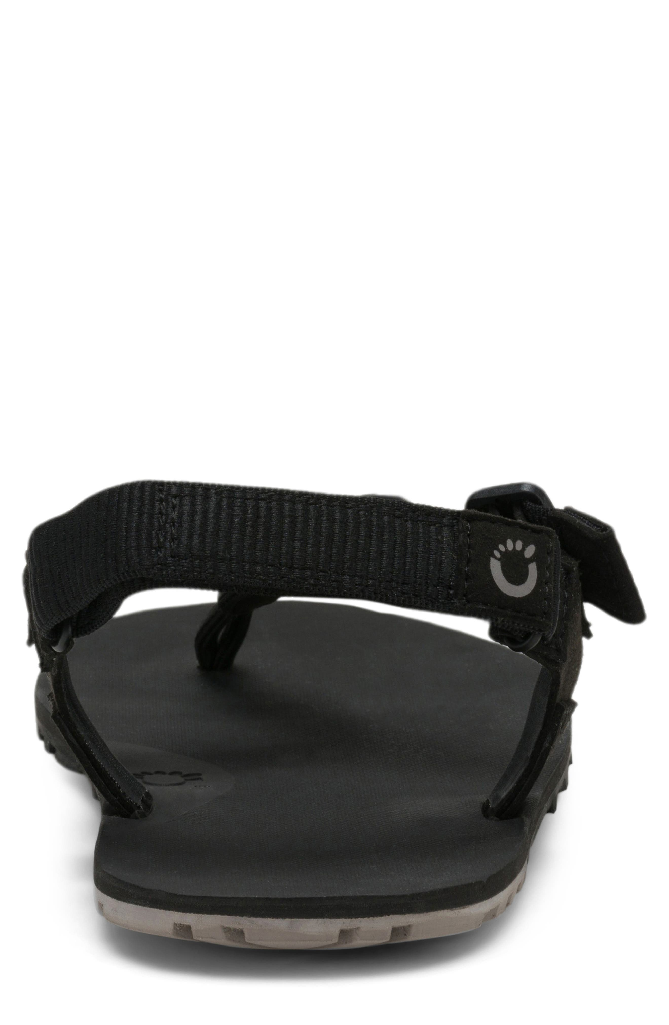 XERO SHOES H-Trail Barefoot Huarache Running Sandal, Alternate, color, Black