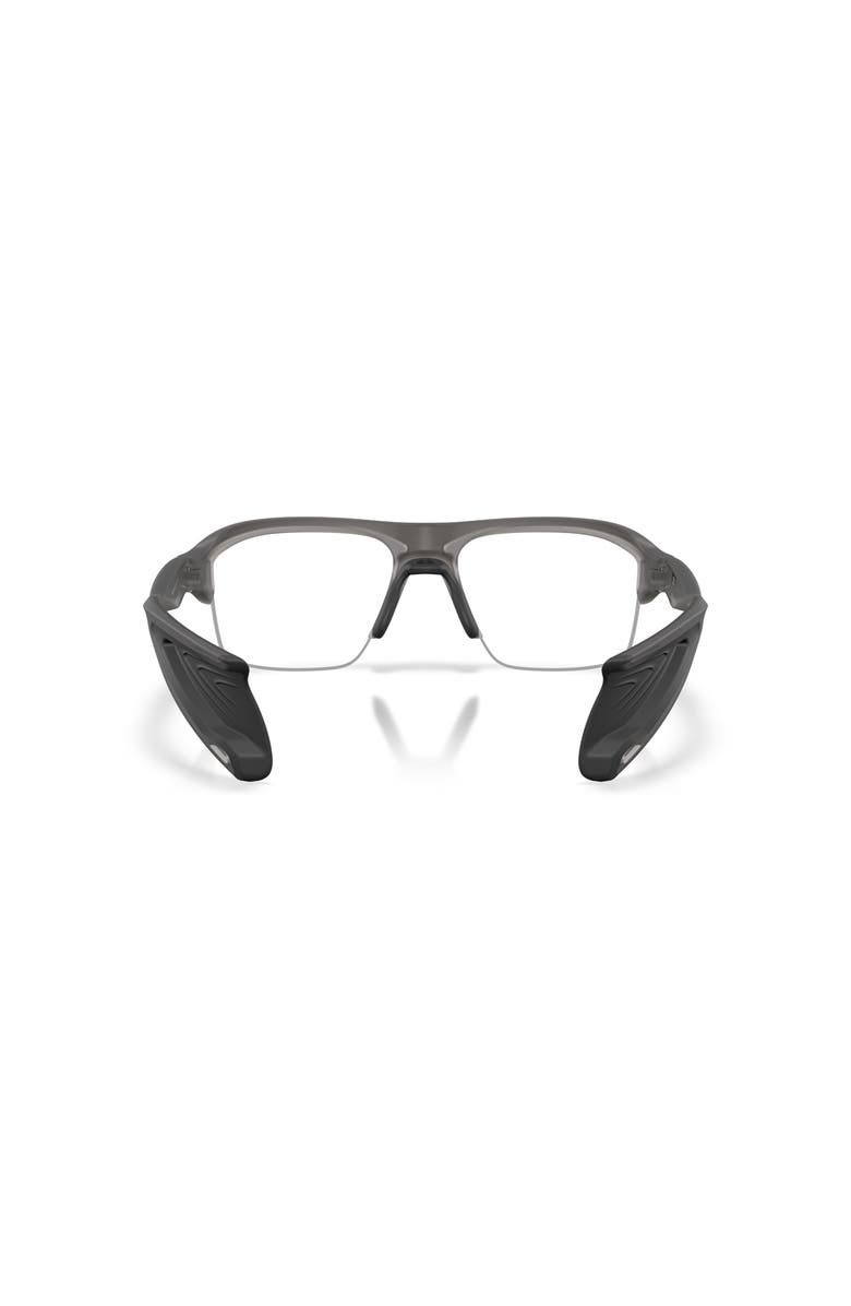 Oakley 60mm Rectangle optical glasses, Alternate, color, Grey