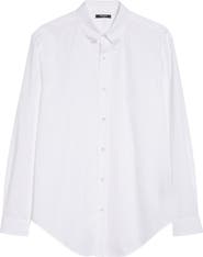 Balmain Cotton Poplin Button-Down Shirt