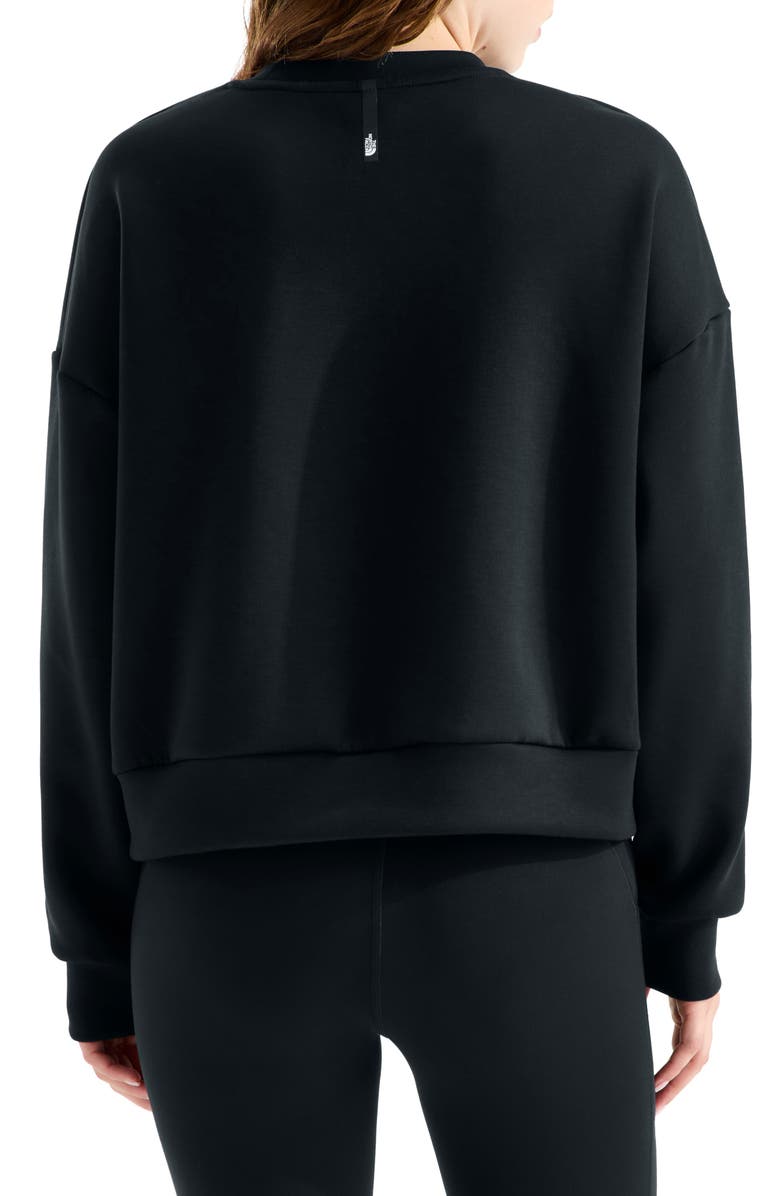 The North Face Jaida Crew Sweatshirt, Alternate, color, Tnf Black