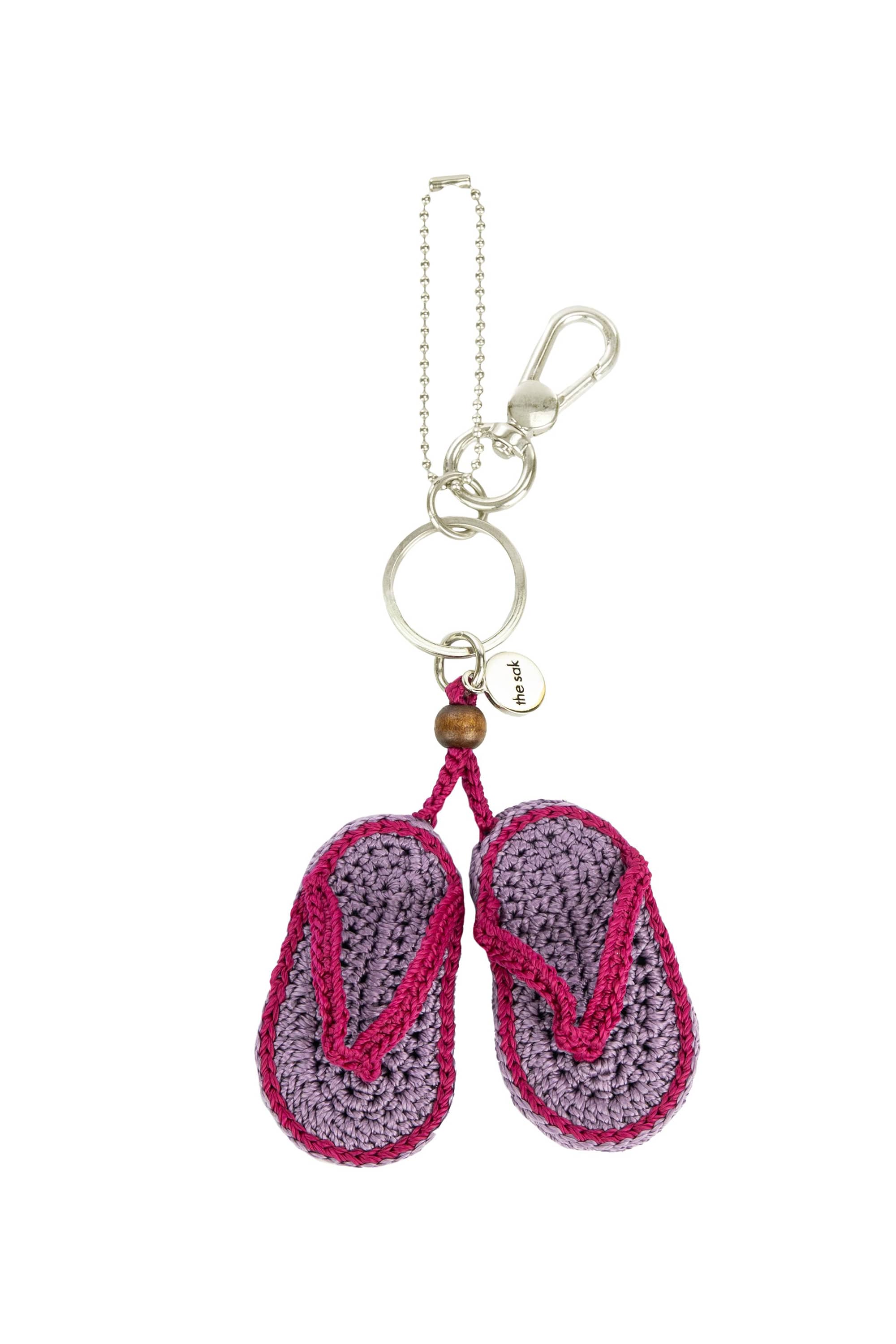 The Sak Yarnicharnz Hand Crochet Dangle - Flip Flop, Main, color, Flip Flop