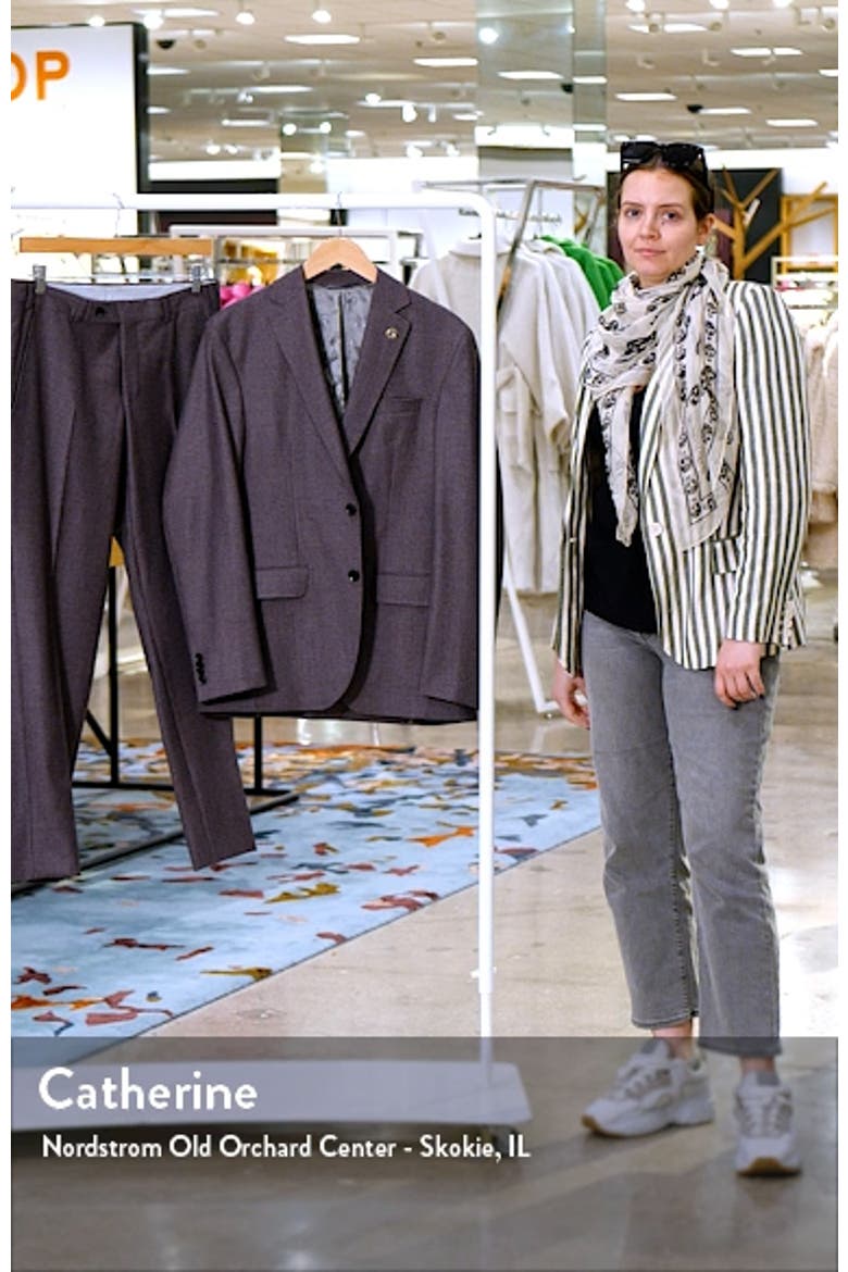 Karl Soft Constructed Wool Suit video