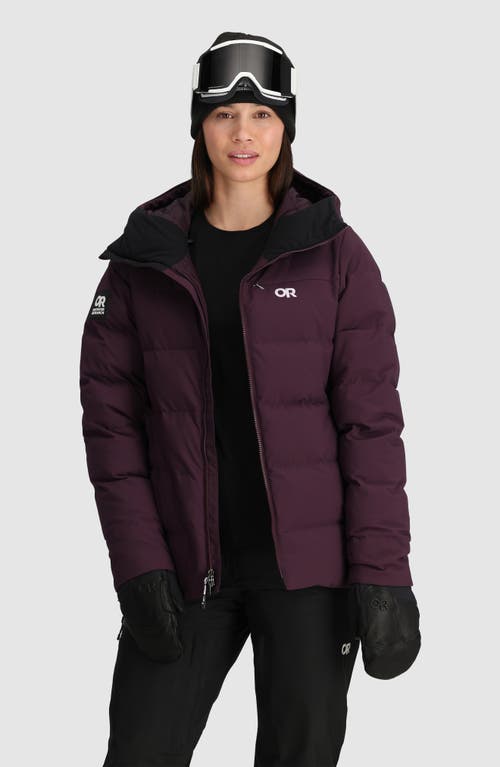 Outdoor Research Snowcrew Down Jacket In Blue