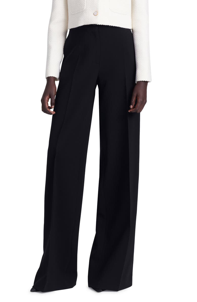 Altuzarra Rudy Wide Leg Pants, Main, color, Black