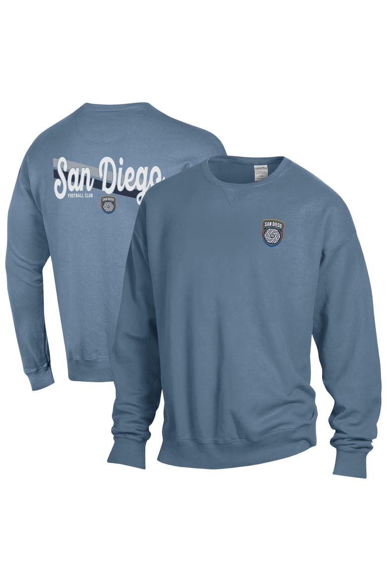Men's  Blue San Diego FC Fleece Sweatshirt, Main, color, Blue