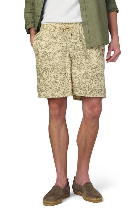 Loose Fit Print Shorts