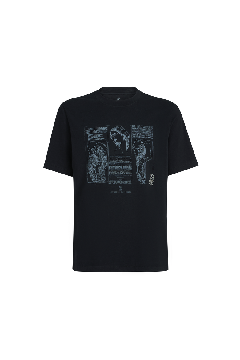 Jersey T-shirt, Alternate, color, Black