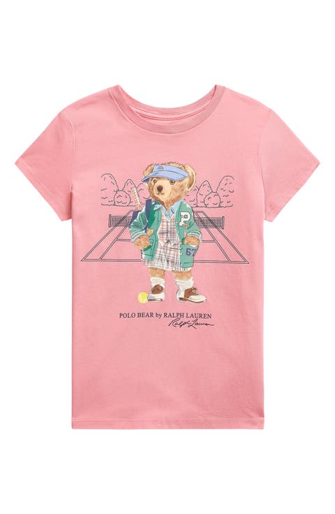 Kids
 Polo Bear Cotton Graphic T-Shirt (Big Kid)