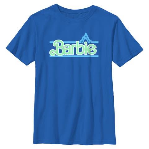 Boys' Winter Mountains Logo T-Shirt