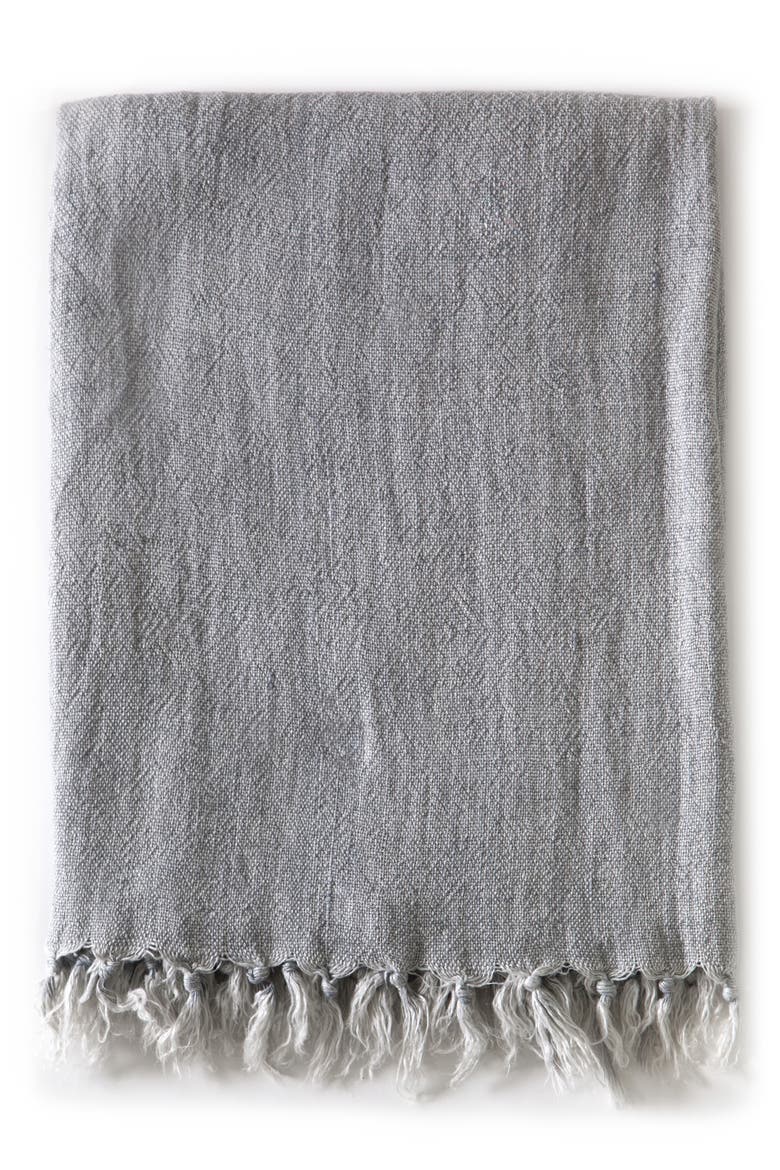 Montauk Throw Blanket, Main, color, OCEAN