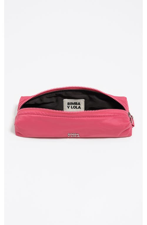Bimba Y Lola Nylon Make-up Case In Pink
