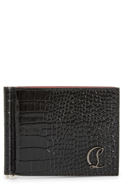 Mooncrest Calfskin Bifold Wallet with Money Clip