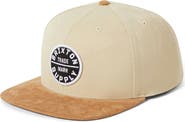 Brixton Oath III Snapback Twill Baseball Cap