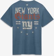 FANATICS Men's Fanatics  Blue New York Giants Washed Americana T-Shirt