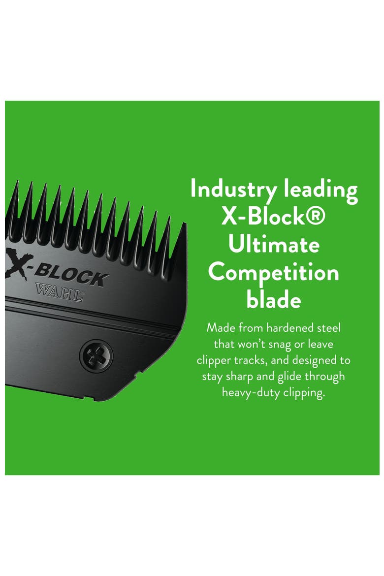 X-block supreme detachable blade for cattle and sheep, Alternate, color, Black