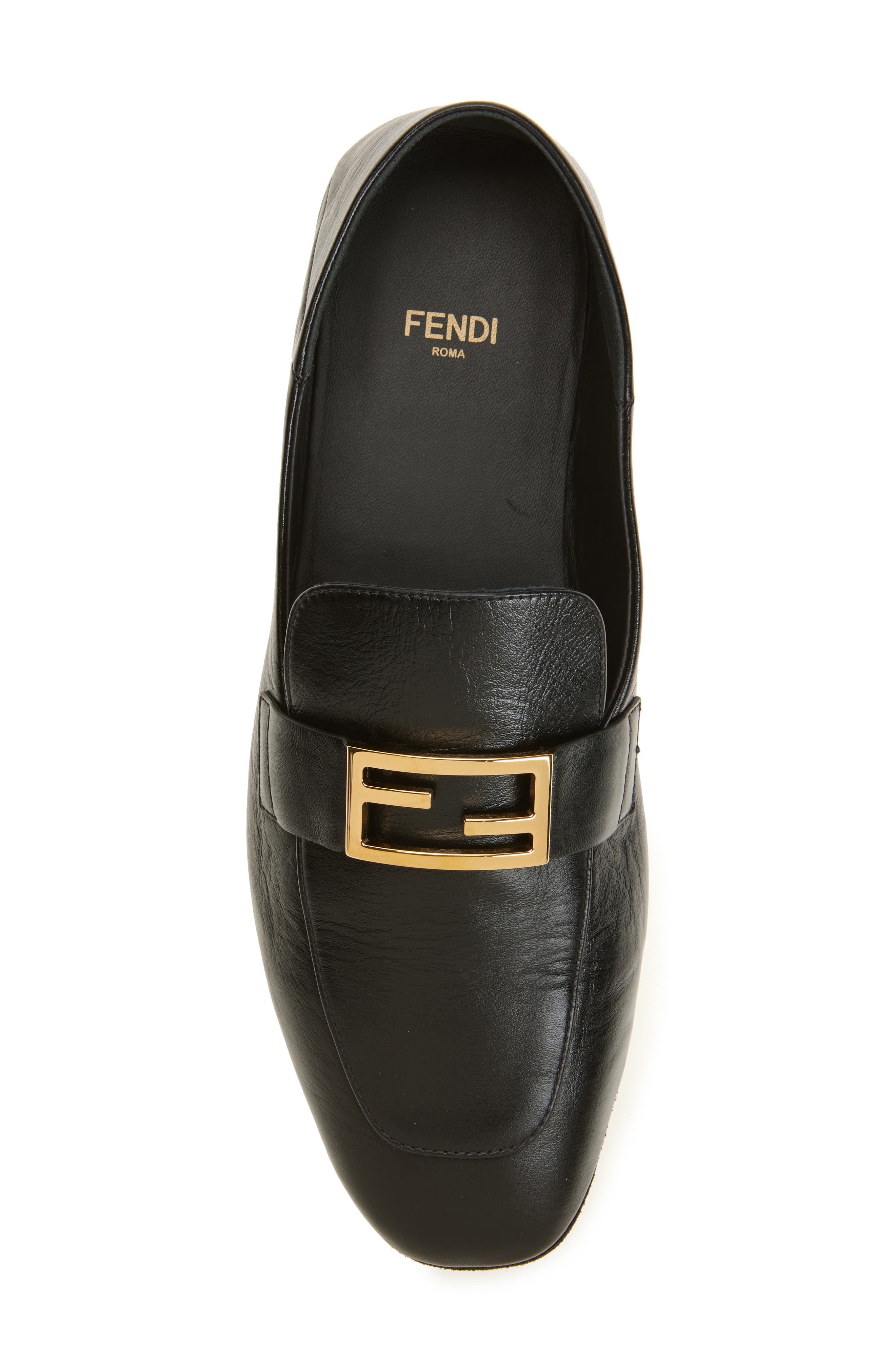 Fendi Baguette Driving Loafer, Alternate, color, 