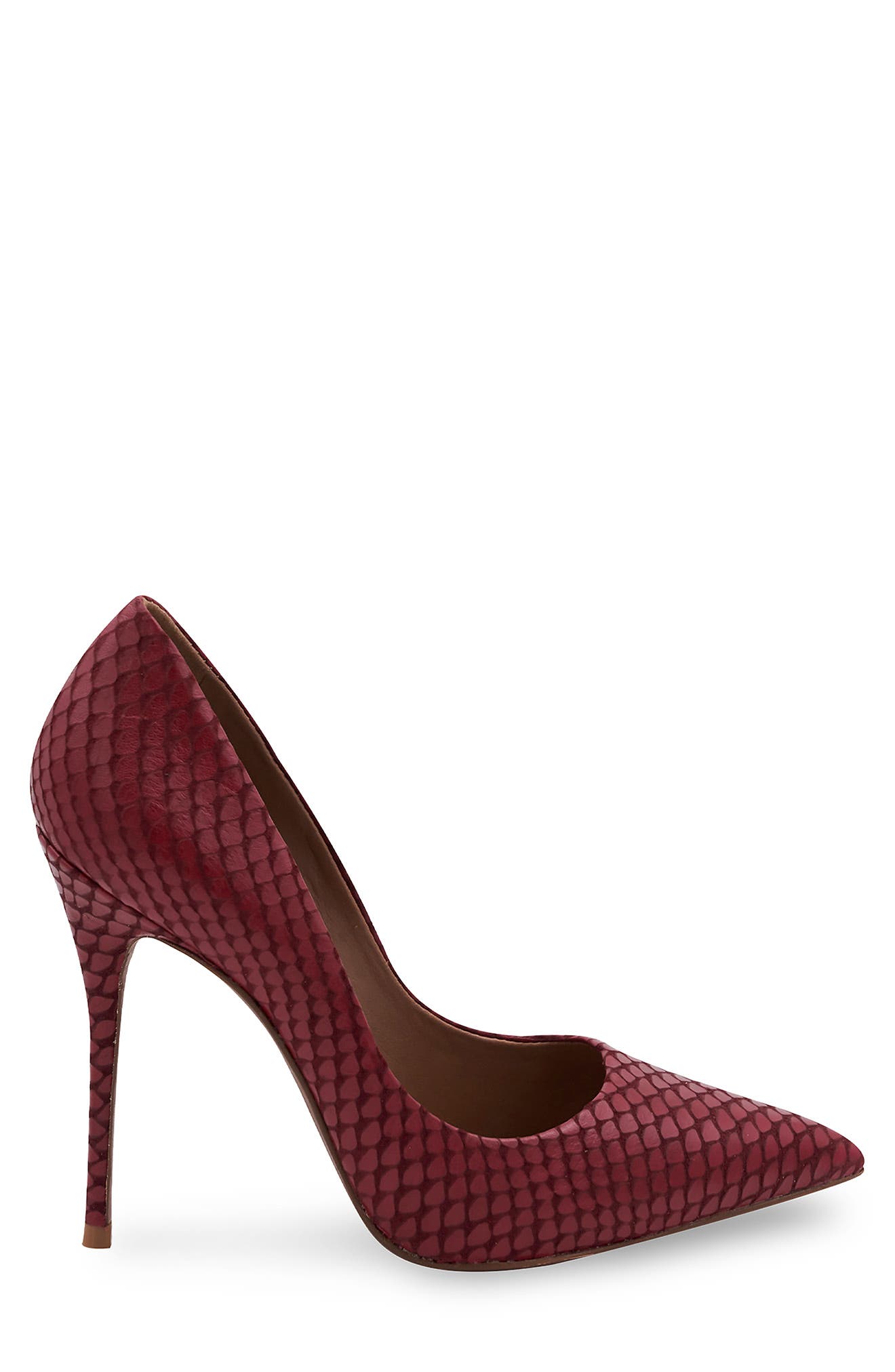 BCBGMAXAZRIA Nova Snake Embossed Pointed Toe Pump, Alternate, color, 