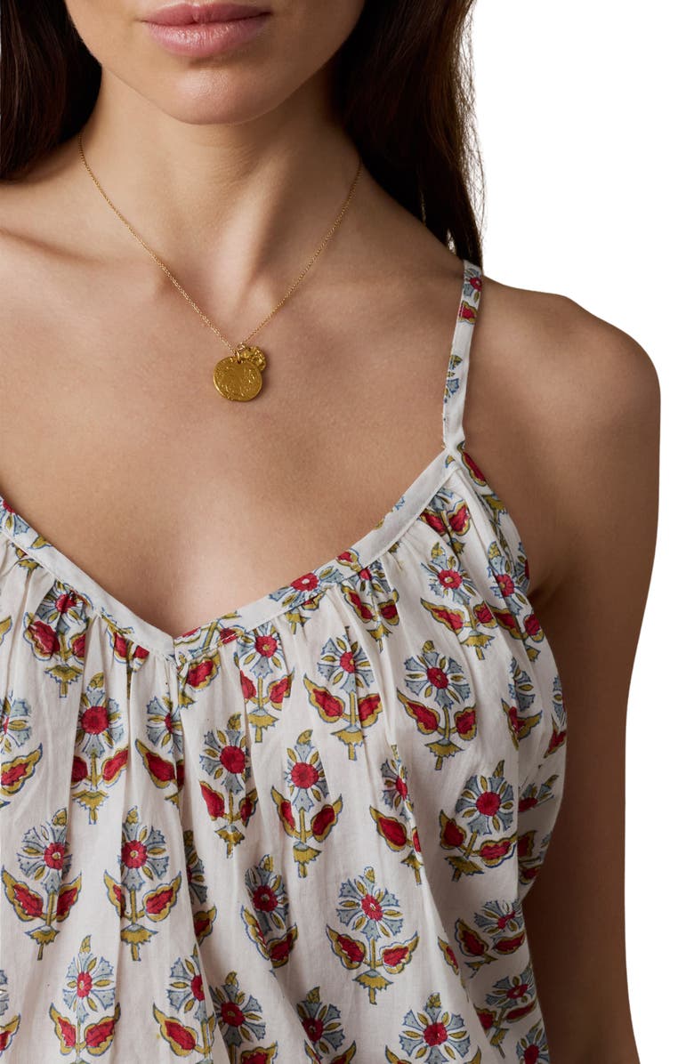 Faherty Suki Floral Camisole, Alternate, color, Antique Bouquet