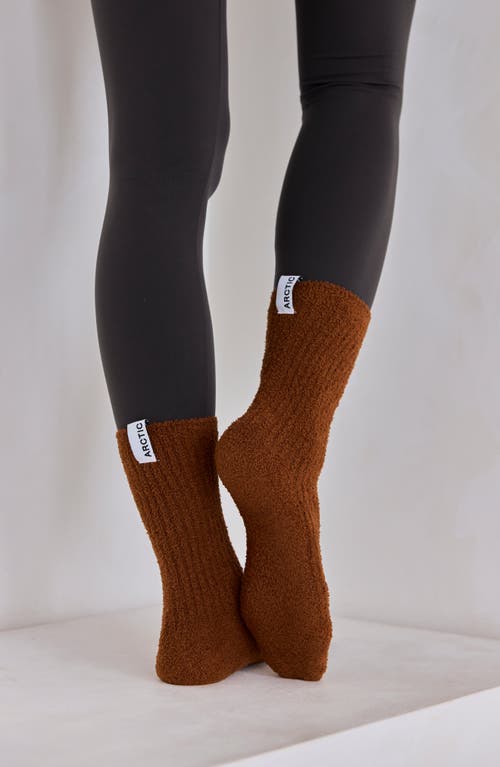 Arctic Fox & Co. Arctic Fox & Co The Cozy Socks In Brown