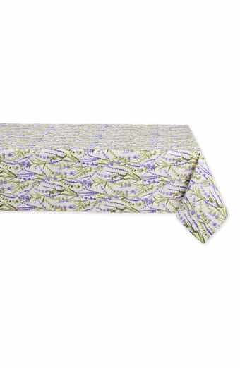 Design Imports Lavender Fields Tablecloth
