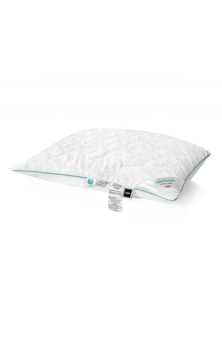 Togas Lyocell Dreams pillow, Main, color, White