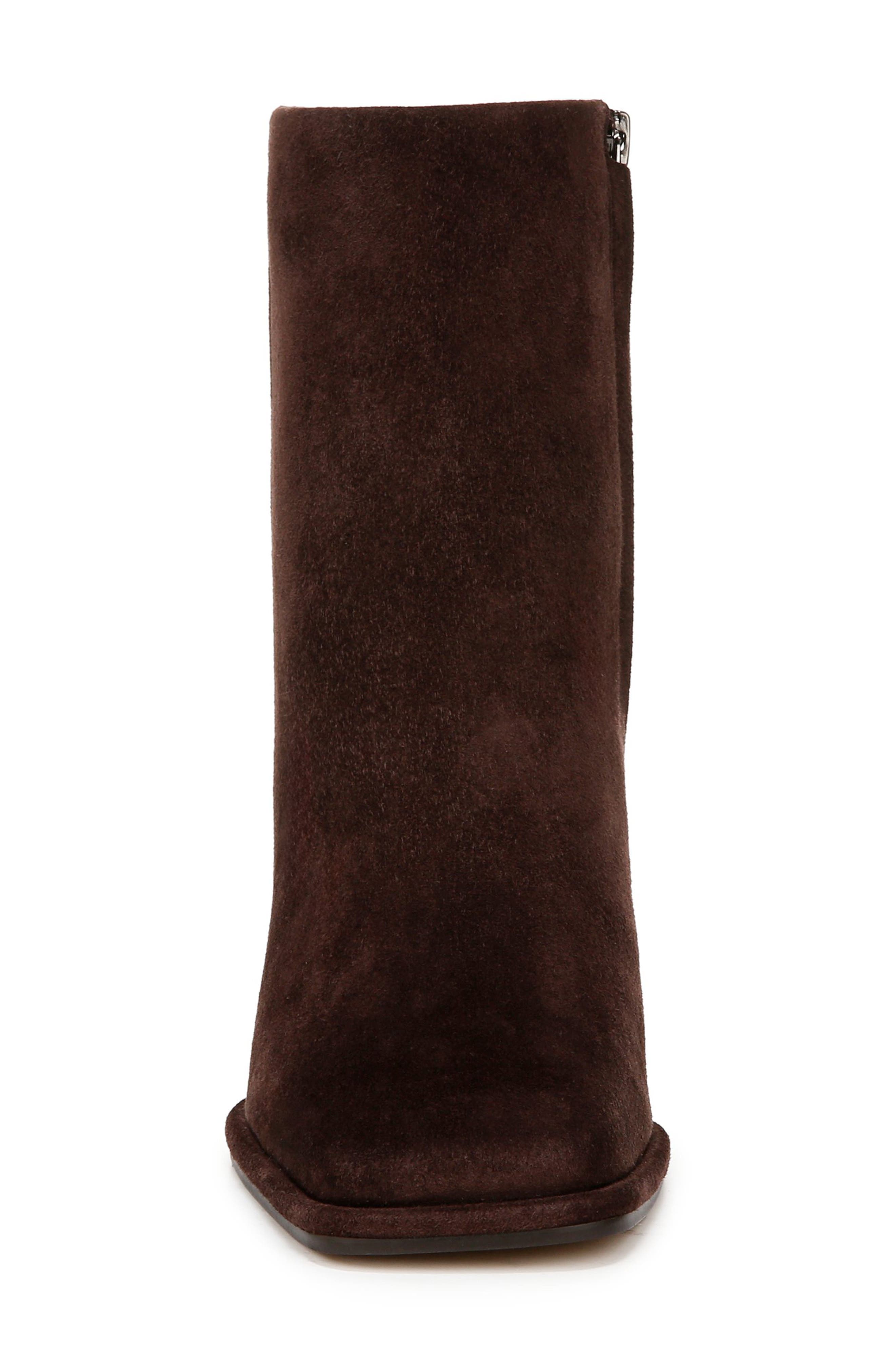 Sam Edelman Irie Square Toe Bootie, Alternate, color, Cafe Noir